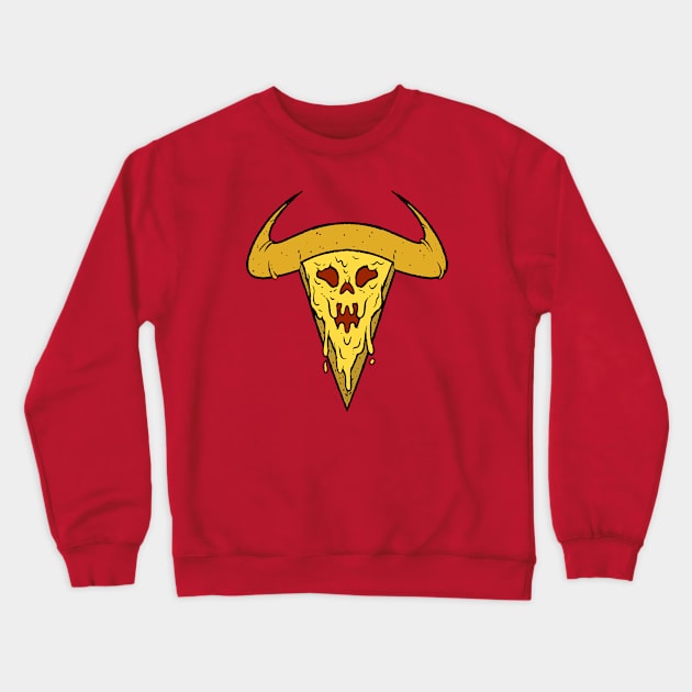 Slice of Hell Crewneck Sweatshirt by Dominique Arce